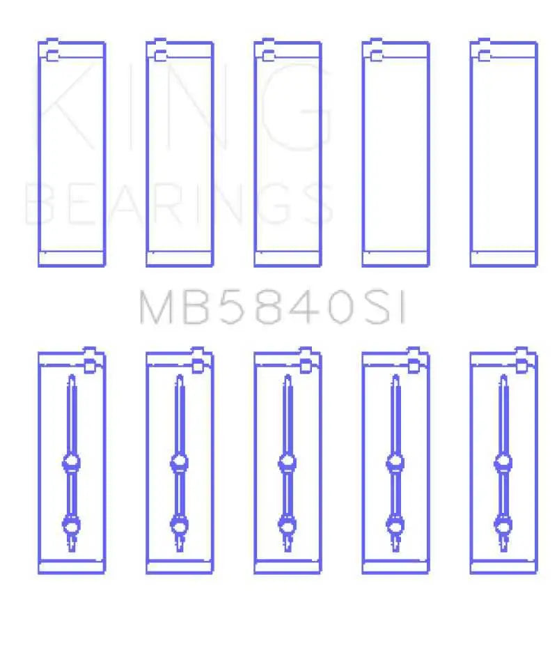King Engine Bearings MB5840SI