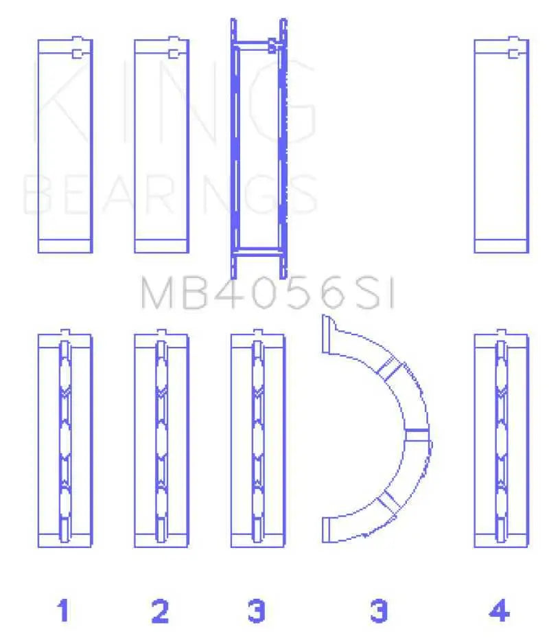 King Engine Bearings MB4056SI0.5