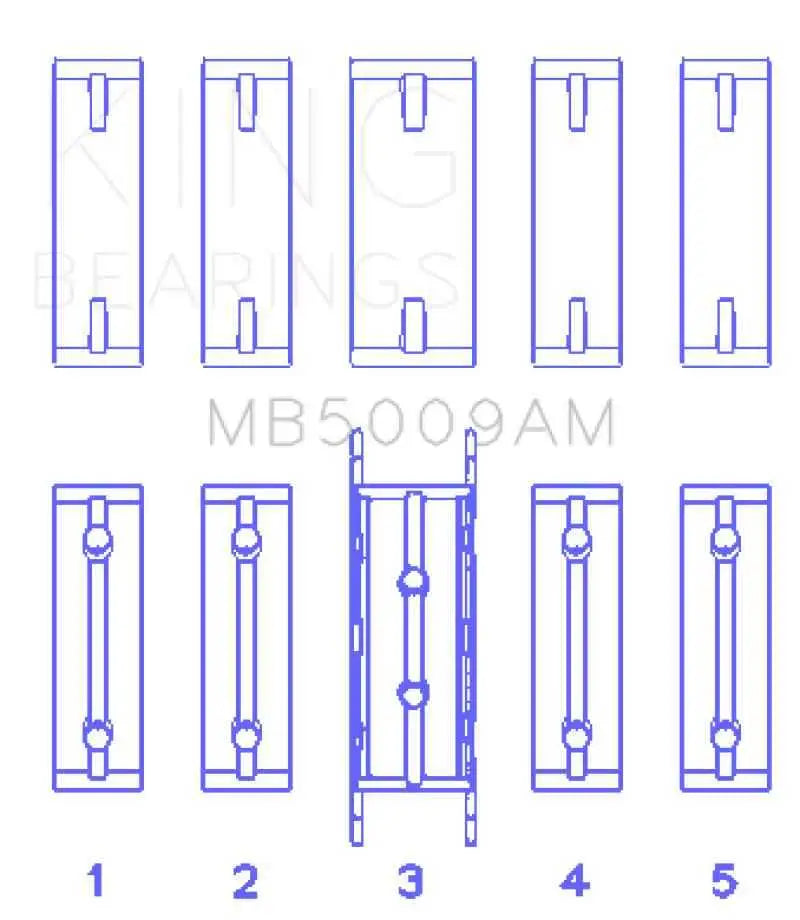 King Engine Bearings MB5009AM