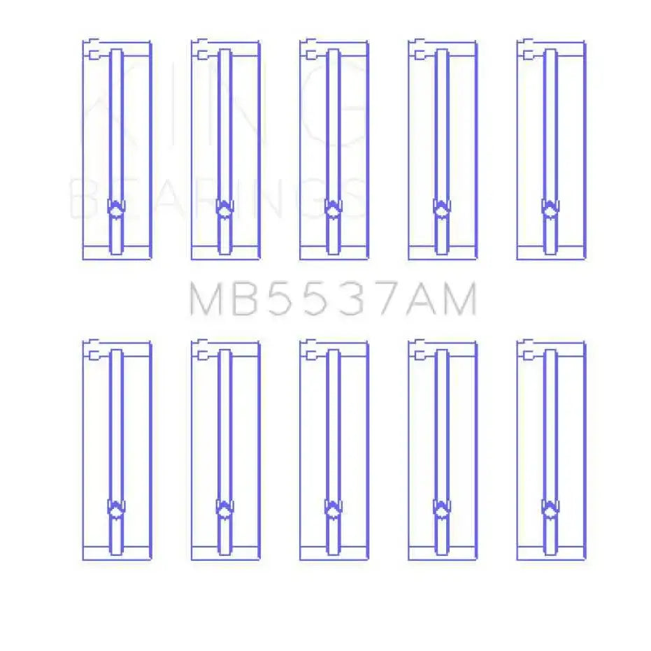 King Engine Bearings MB5537AM