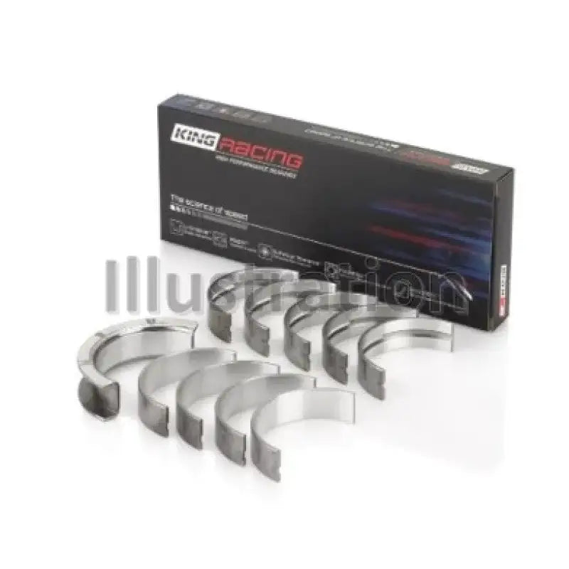 King General Motors 75 + 262/267/302/307/327/327/350 Main Bearing Set - Truck & Automotive