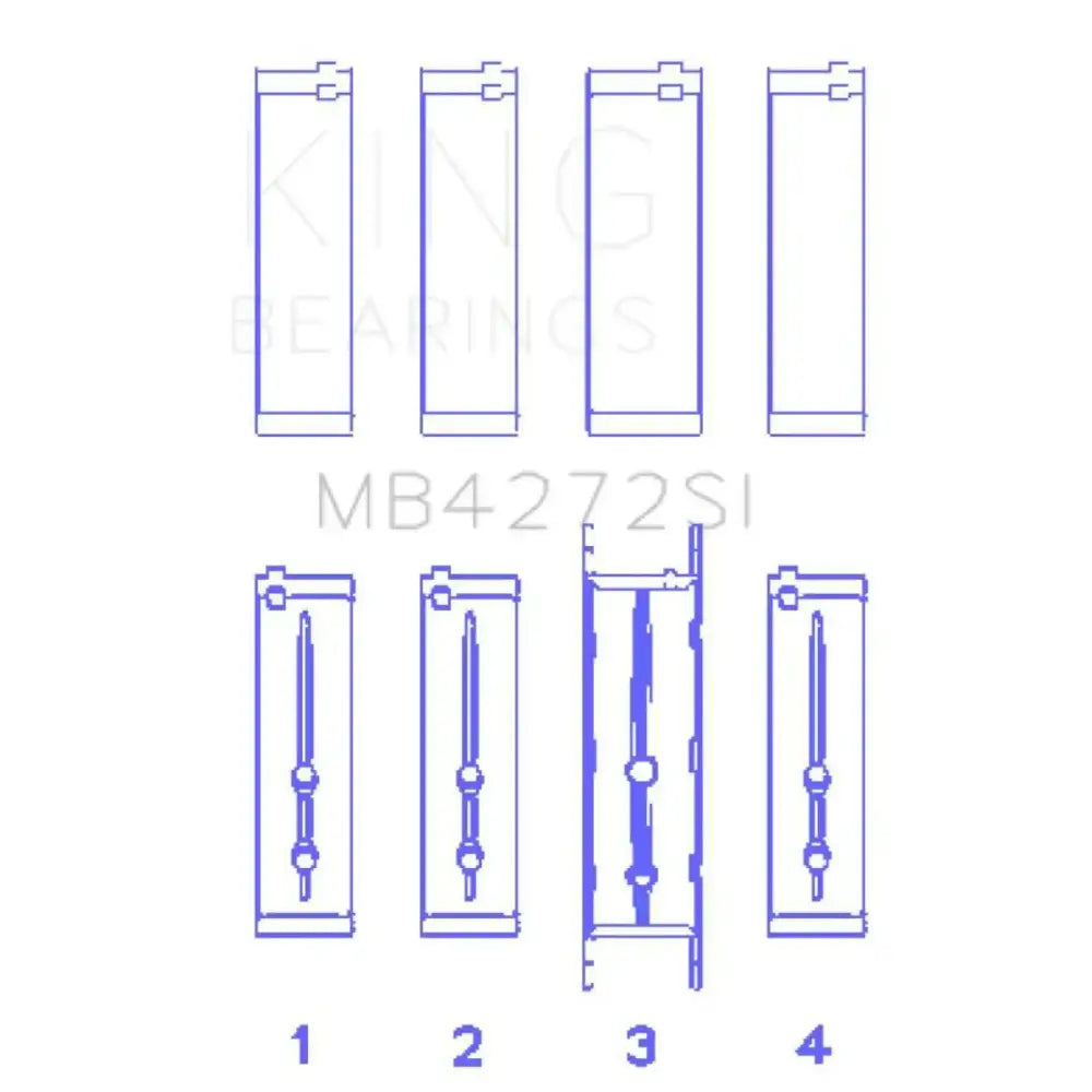 King Engine Bearings MB4272SI