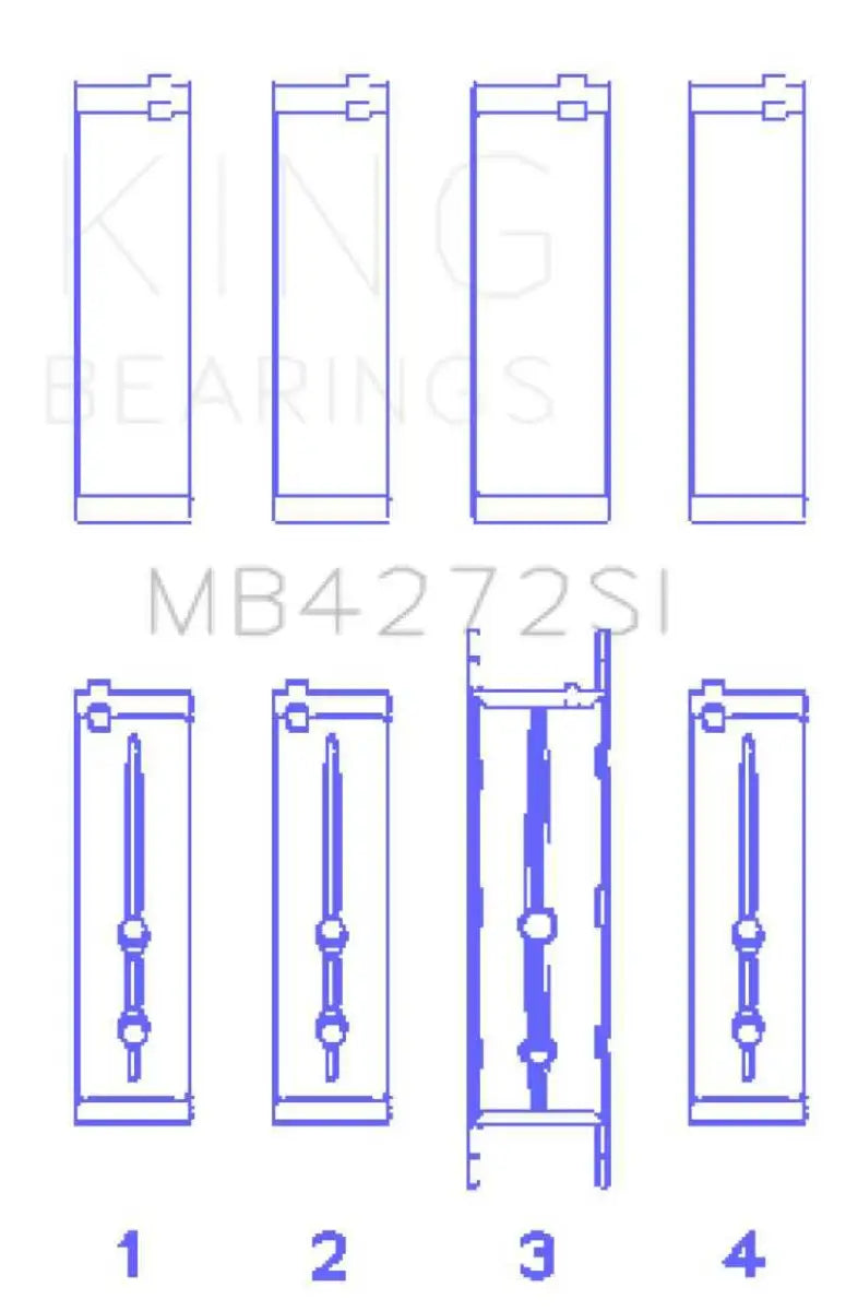 King Engine Bearings MB4272SI