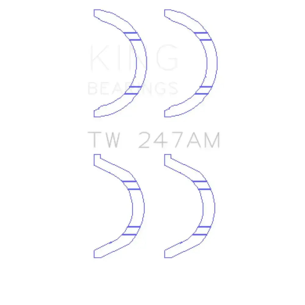 King Engine Bearings TW247AM