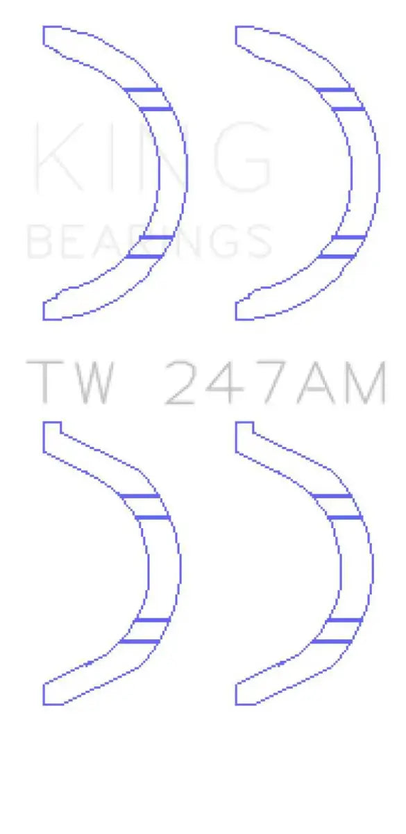 King Engine Bearings TW247AM