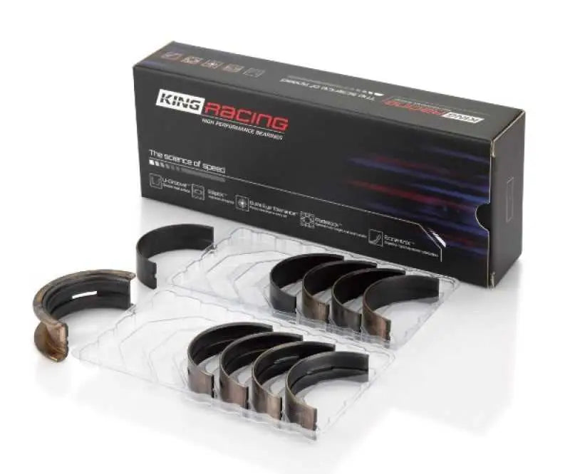 King Engine Bearings King Nissan KA-24DE (Size .025 Oversized) Performance Main Bearing Set