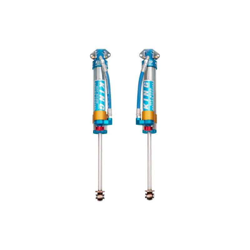 King Shocks 25001-224A King Shocks 07-18 Jeep Wrangler JK Rear 2.5 Dia Piggy Hose Res Shocks 3-5in Lift w/Adjuster (Pair)