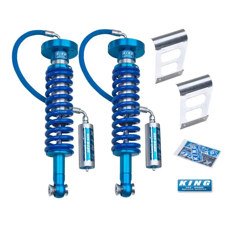 King Shocks 09-13 Ford F150 2WD/4WD Front 2.5 Dia Remote Reservoir Coilover (Pair) - Truck & Automotive