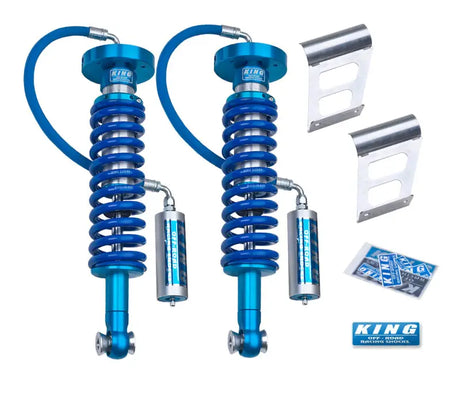 King Shocks 09-13 Ford F150 2WD/4WD Front 2.5 Dia Remote Reservoir Coilover (Pair) - Truck & Automotive