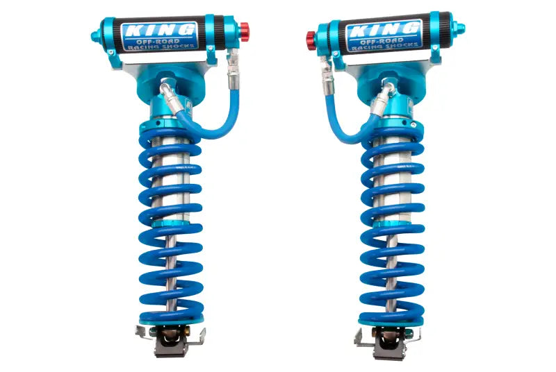 King Shocks 2005 + Ford F-250 4WD Front 3.0 Dia Remote Res Coilover Conv w/Adjuster (Pair) - Truck & Automotive