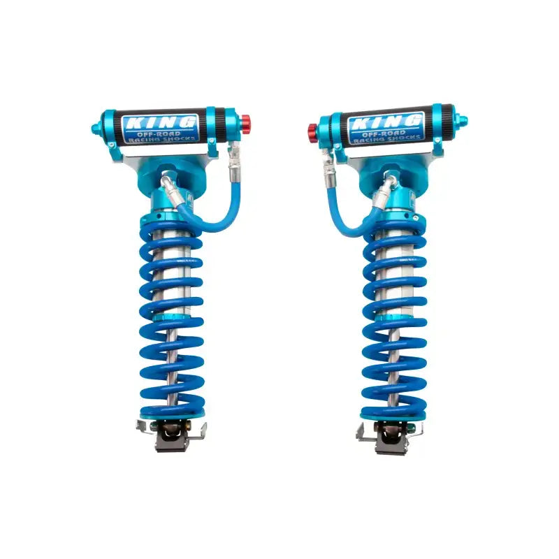 King Shocks 2005 + Ford F-250 4WD Front 3.0 Dia Remote Res Coilover Conv w/Adjuster (Pair) - Truck & Automotive