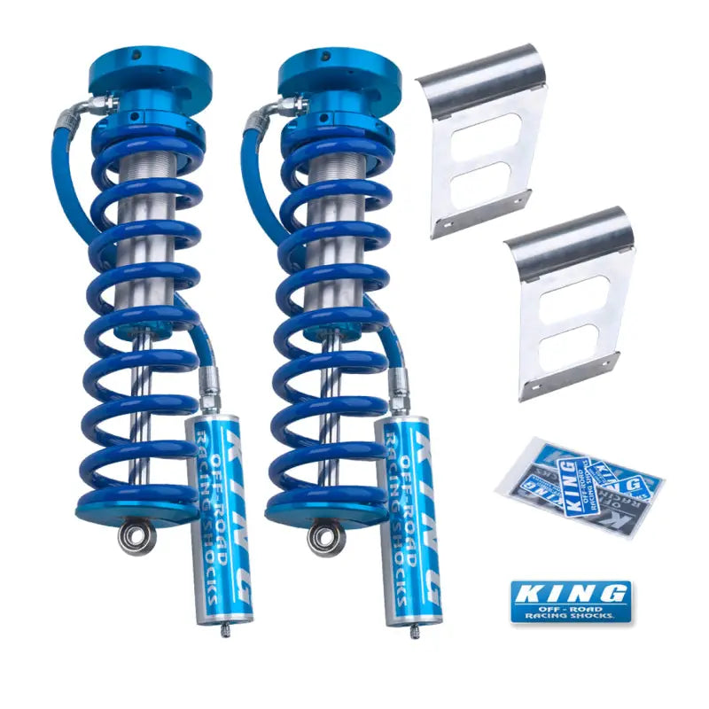 King Shocks 25001-146 King Shocks 2005+ Ford F-250/F-350 4WD Front 2.5 Dia Remote Reservoir Coilover Conversion (Pair)