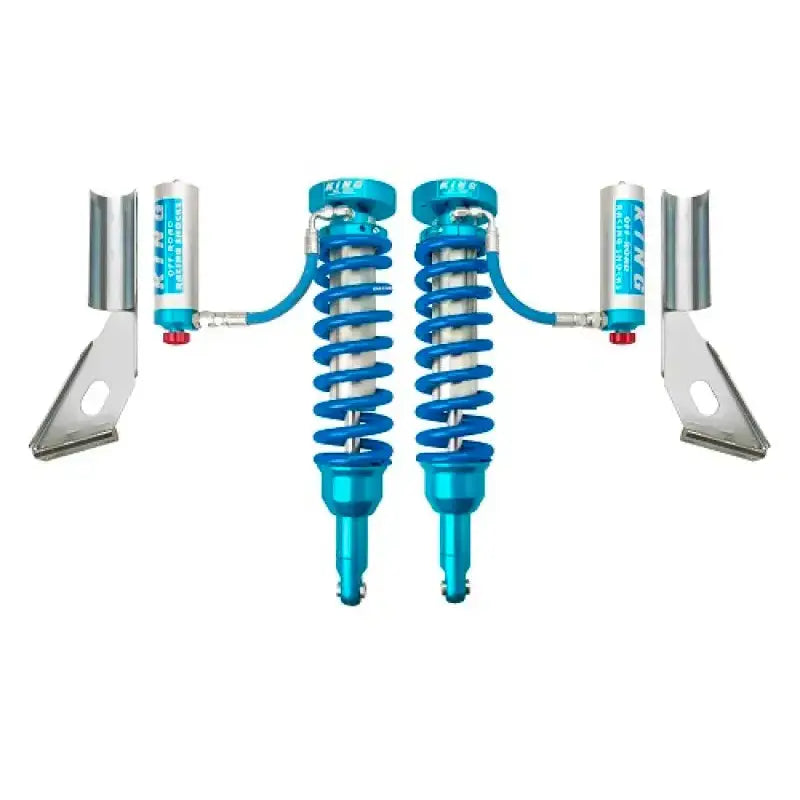 King Shocks 2010 + Toyota FJ Front 2.5 Dia Coilover Remote Reservoir Shock w/Adjuster (Pair) - Truck & Automotive