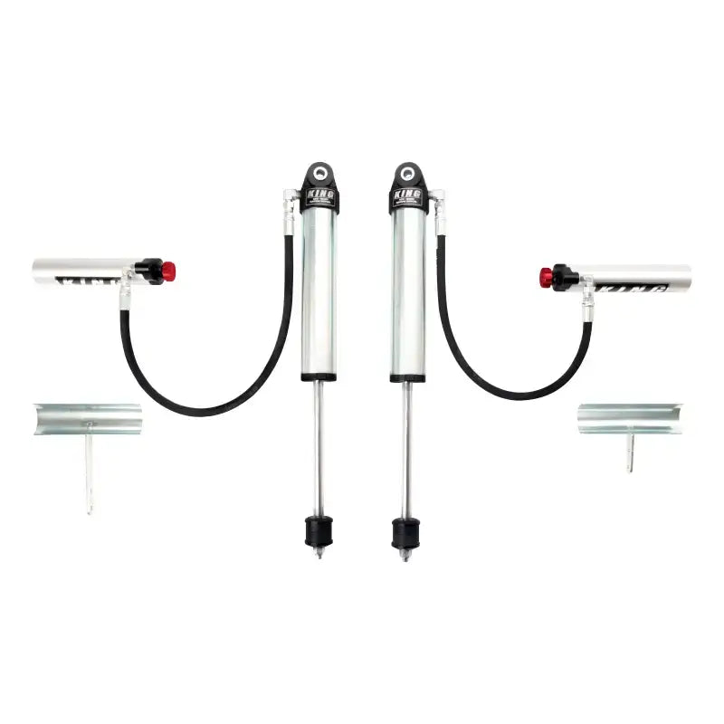 King Shocks 2013 + Mercedes-Benz G-Class Front 2.5 Dia Remote Res Shock w/Adjuster (Pair) - Truck & Automotive