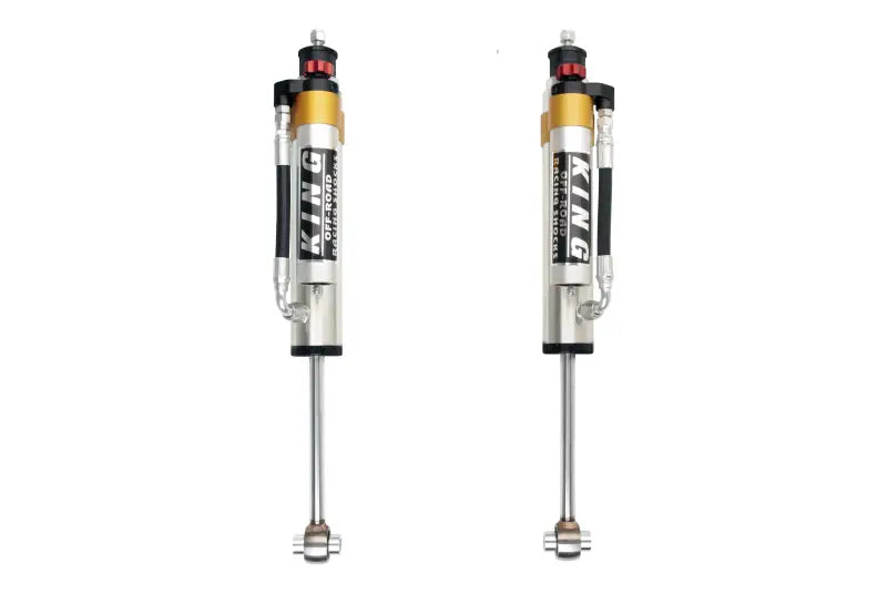 King Shocks 90-12 Mercedes-Benz G-Class Rear 2.5 Dia Piggy Hose Reservoir w/Adjuster (Pair) - Truck & Automotive