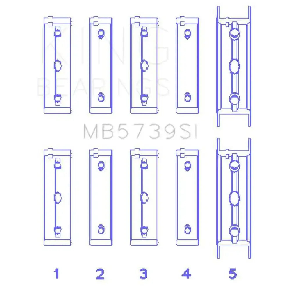King Engine Bearings MB5739SI