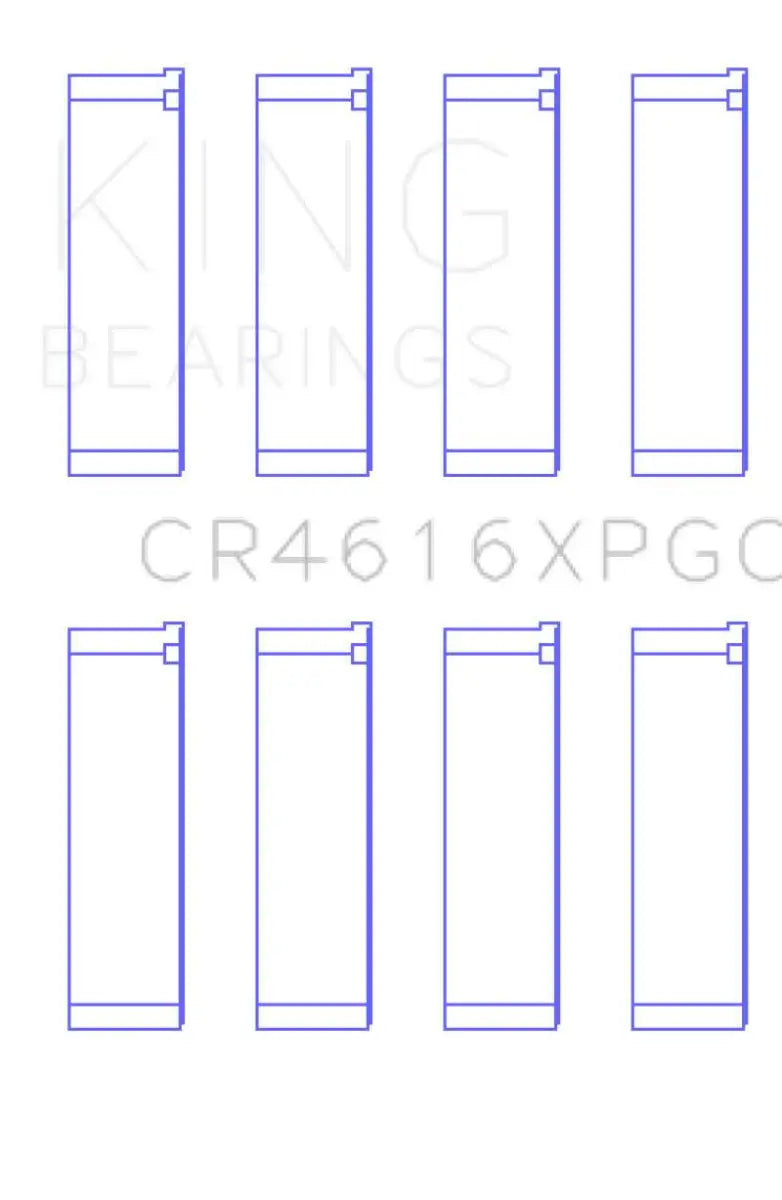 King Subaru FA20 (Size STD) pMaxKote Performance Rod Bearing Set 
