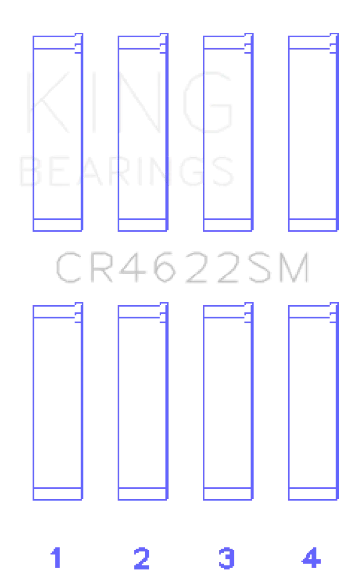 King Subaru FB20 Connecting Rod Bearing Set - CR4622SM