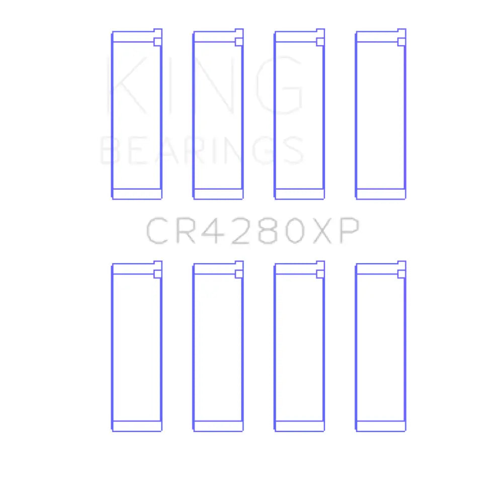 King Subaru WRX/STi EJ20/EJ22/EJ25 48mm Rod (Size STDX) Performance Rod Bearing Set - CR4280XPSTDX