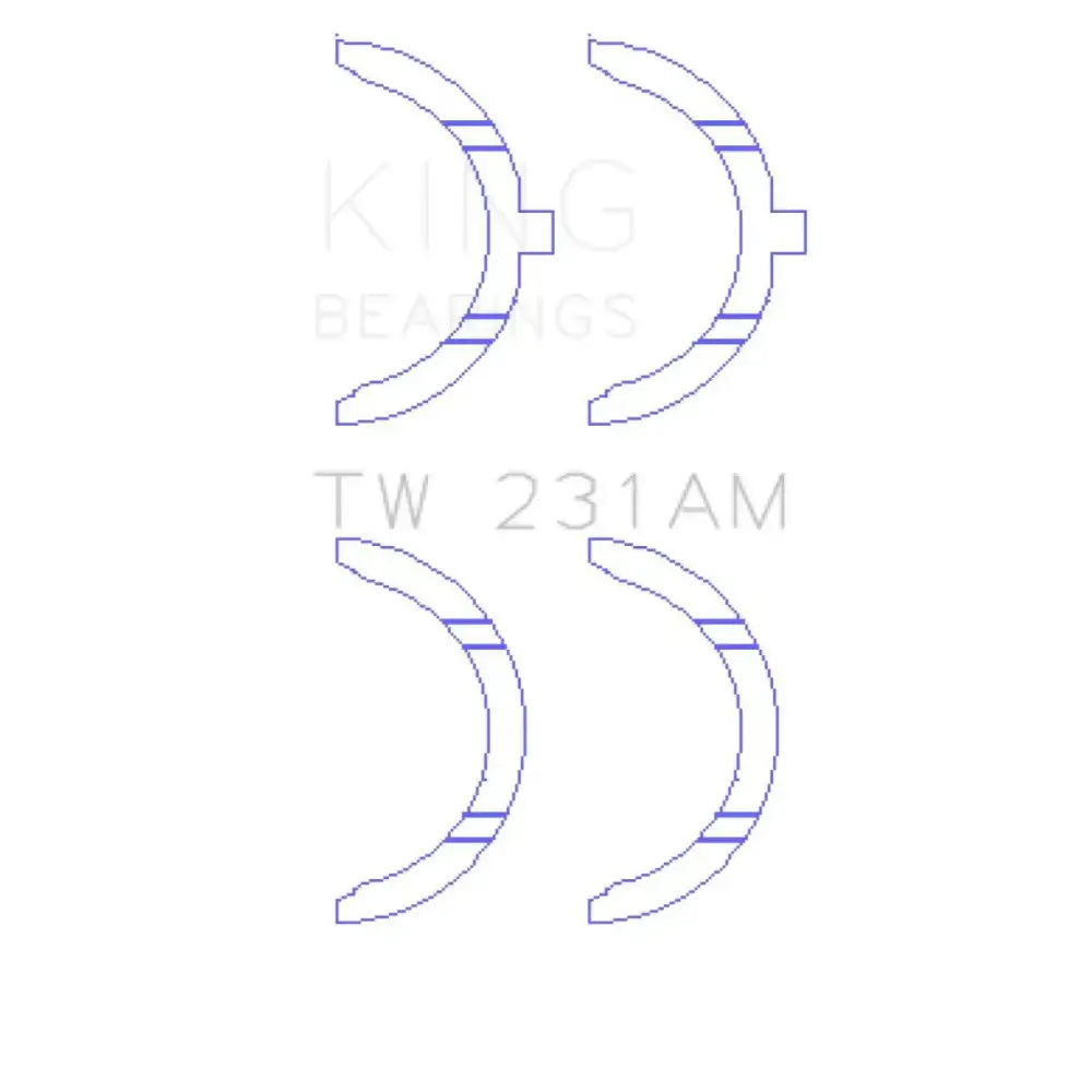King Engine Bearings TW231AM