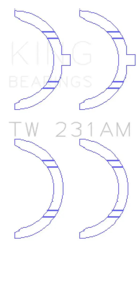 King Engine Bearings TW231AM