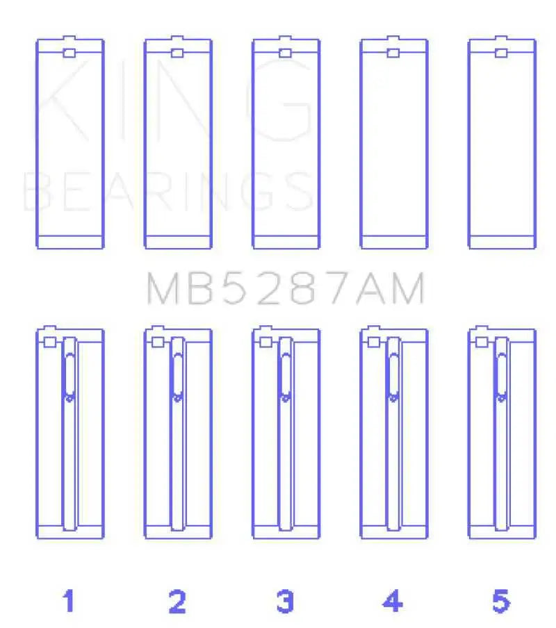 King Engine Bearings MB5287AM