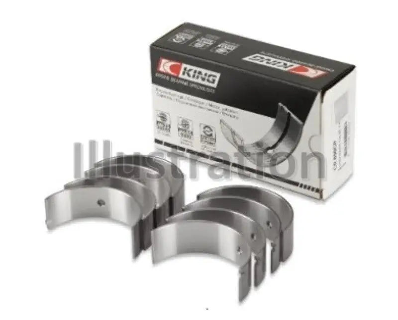 King Toyota 2ZZ-GE (Standard Size) Connecting Rod Bearing Set (Set of 4) - Truck & Automotive