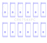 King Toyota2JZGE/2JZGTE 3.0L (Size STD) pMaxKote Performance Rod Bearing Set - Truck & Automotive