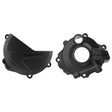 POLISPORT Kit Clutch + Ignition Black Hon