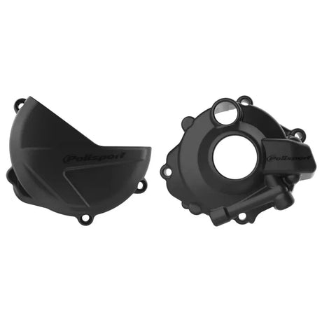 POLISPORT Kit Clutch + Ignition Black Hon