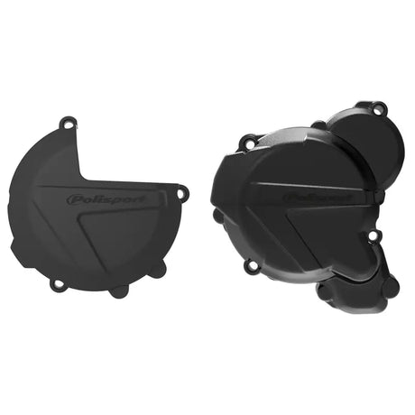 POLISPORT Kit Clutch + Ignition Black Ktm/Hus