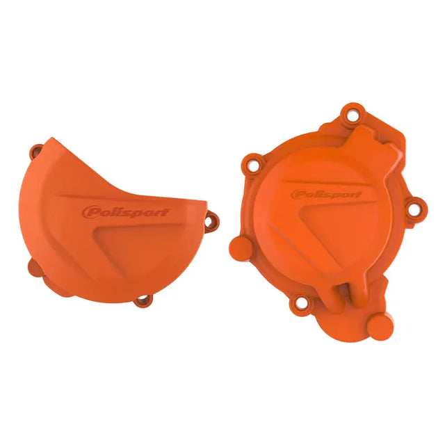 POLISPORT Kit Clutch + Ignition Orange Ktm/Hus