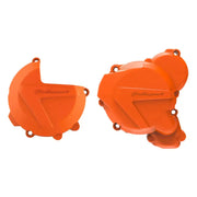 POLISPORT Kit Clutch + Ignition Orange Ktm/Hus