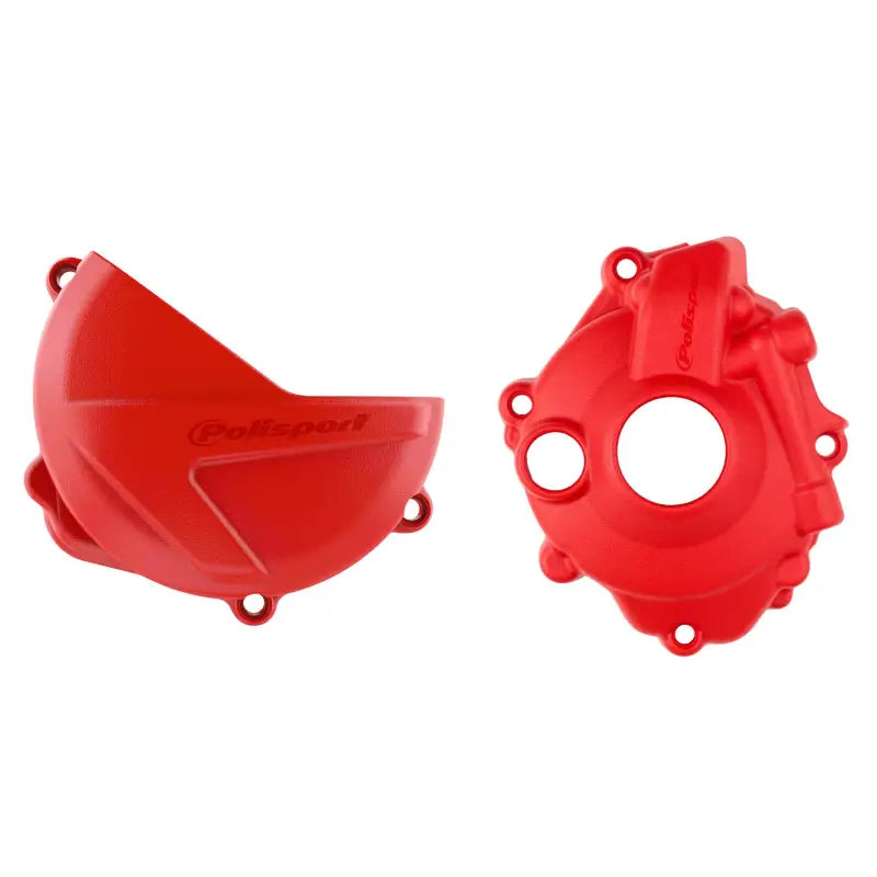 POLISPORT Kit Clutch + Ignition Red Hon
