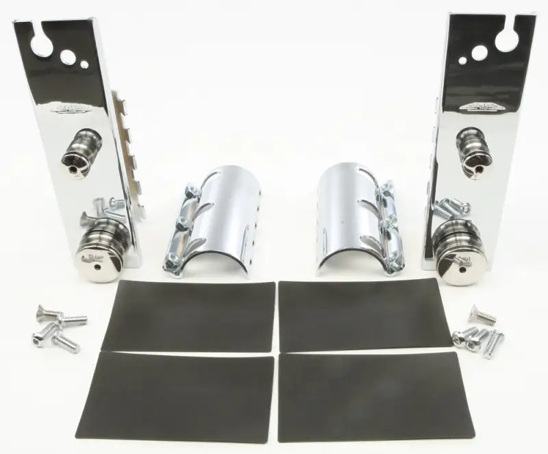 KIT-Q344-001 Switchblade Mount Kit Chrome Quick Release Straight Forks 