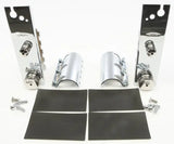 KIT-Q344-001 Switchblade Mount Kit Chrome Quick Release Straight Forks 