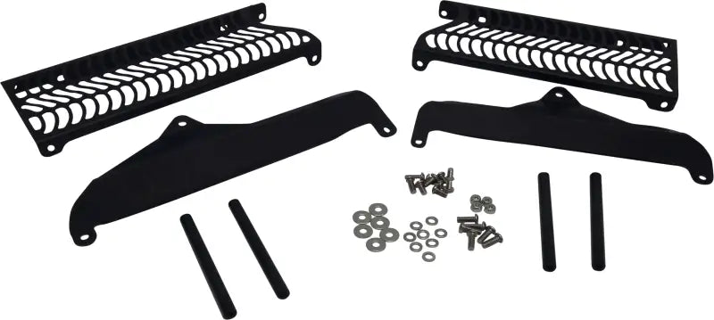Black metal plastic radiator guard KKX13250R-K for RV parts & accessories