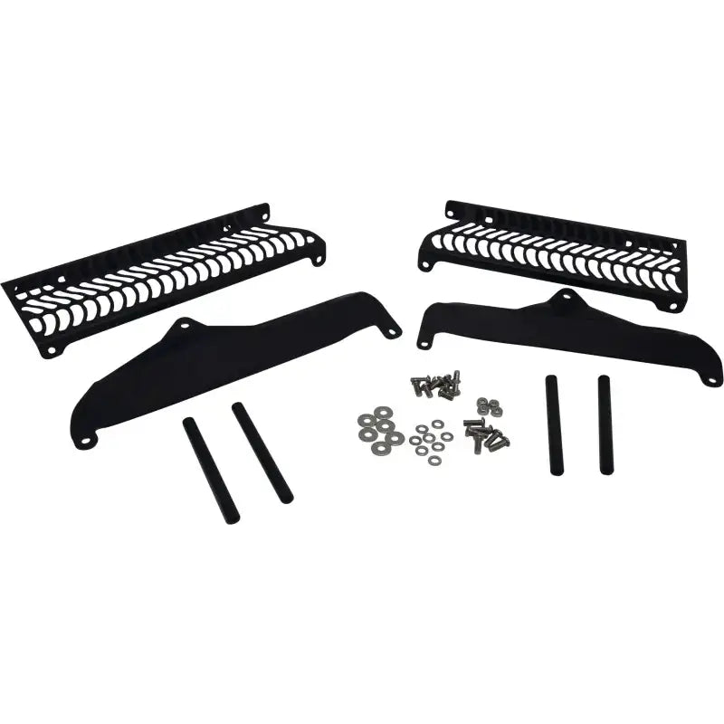 Black metal plastic radiator guard KKX13250R-K for RV parts & accessories