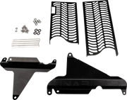 KKX19450 Unabiker Radiator Guards Kaw Kx450 Black - RV and Auto Parts