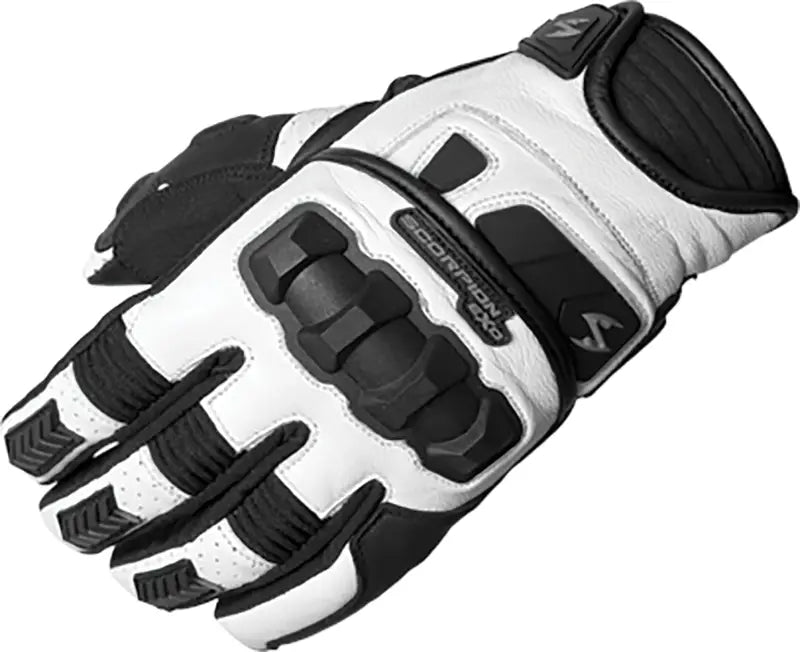 Klaw Ii Gloves White Lg - SCORPION EXO