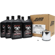 Klotz Basic 5 Quart Synthetic Engine Oil and Chrome Filter Kit Oil Change Kit KH-109 - 5QT