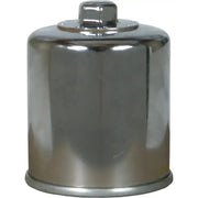 KN-303C Oil Filter (Chrome) 