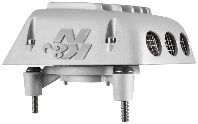 K&N Street Metal silver n8k vented speaker with black accents