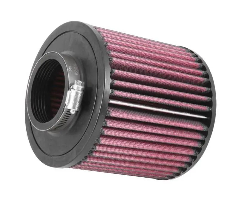 Red and black conical air filter with metal clamp for Polaris Sportsman Ace K&N replacement air