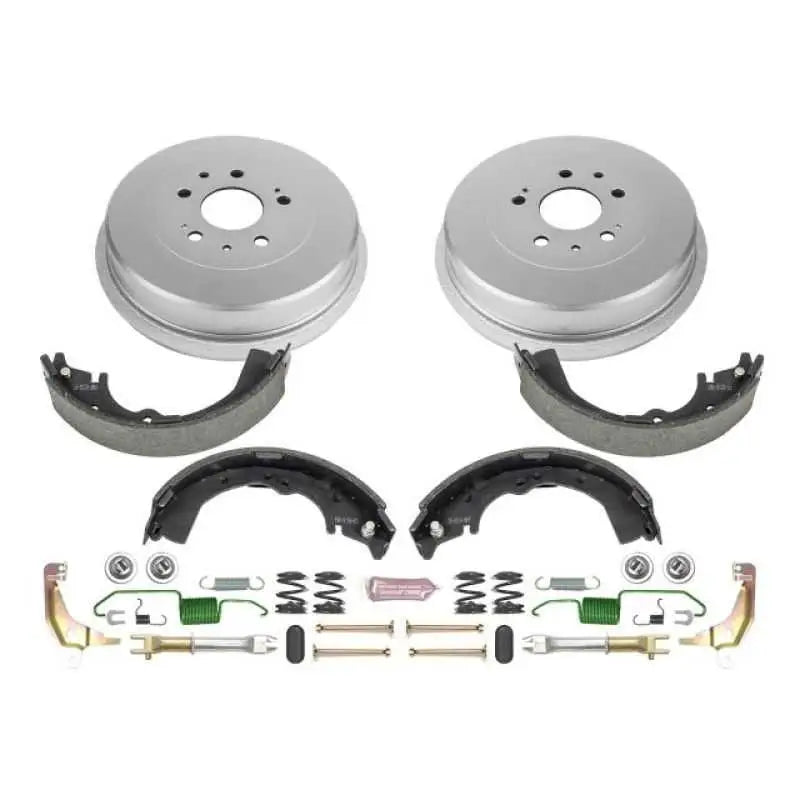 PowerStop KOE15288DK Power Stop 95-04 Toyota Tacoma 2WD Rear Autospecialty Drum Kit
