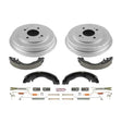 PowerStop KOE15399DK Power Stop 09-12 Honda Fit Rear Autospecialty Drum Kit