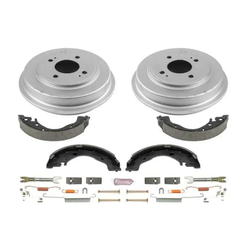 PowerStop KOE15399DK Power Stop 09-12 Honda Fit Rear Autospecialty Drum Kit