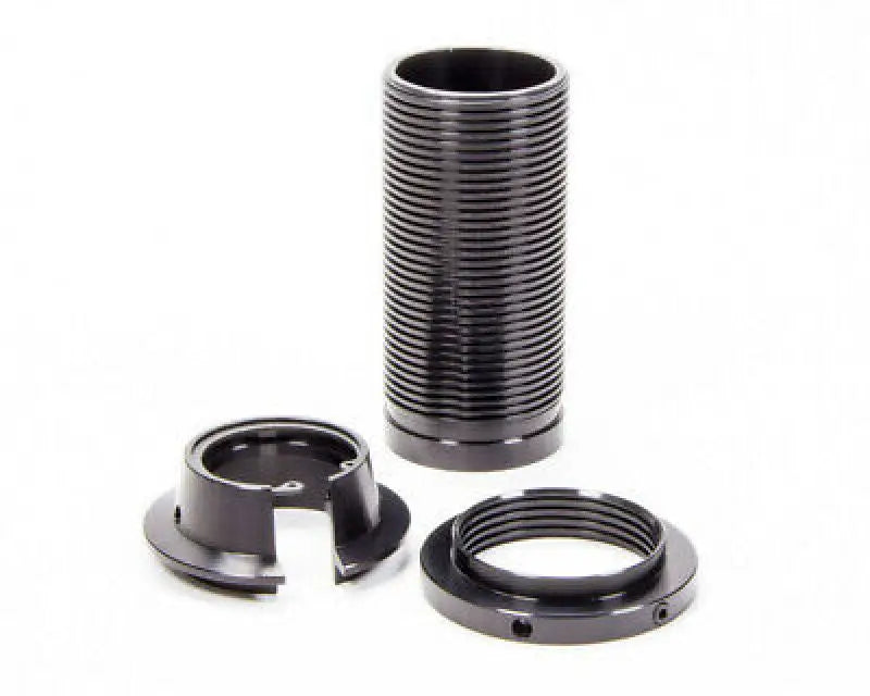 Black anodized suspension components.