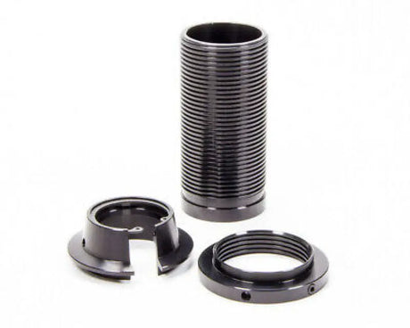 Black anodized suspension components.