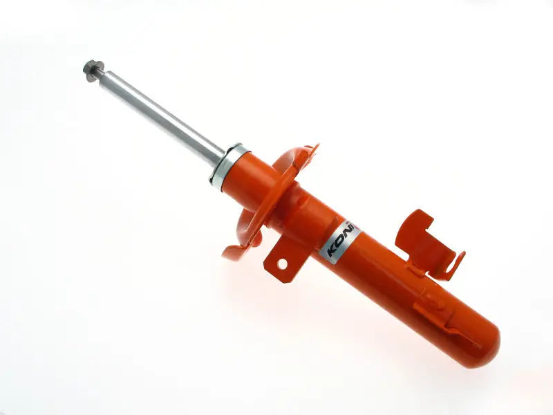 Orange Koni STR shock absorber for Mazda 3 improves driving experience on the front left side